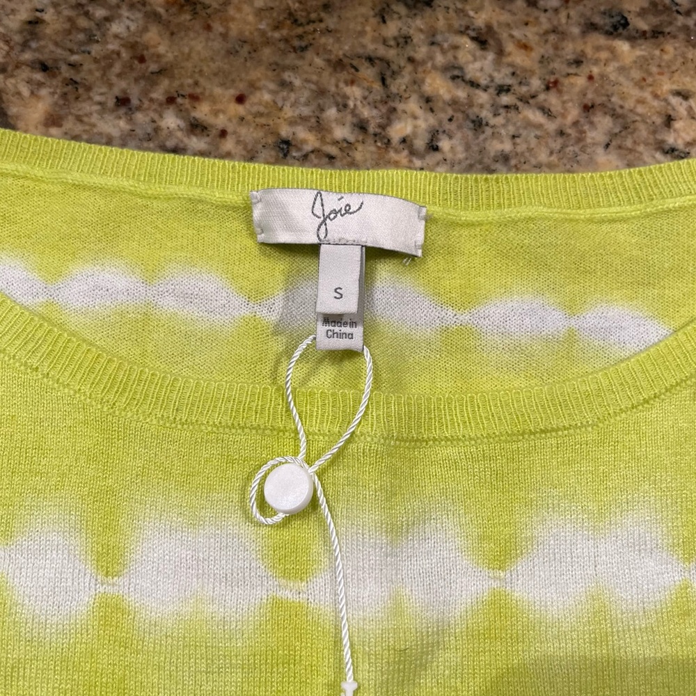 NWOT Revolve Joie Emari Acid Tie Dye Knit Sweater - Picture 8 of 9